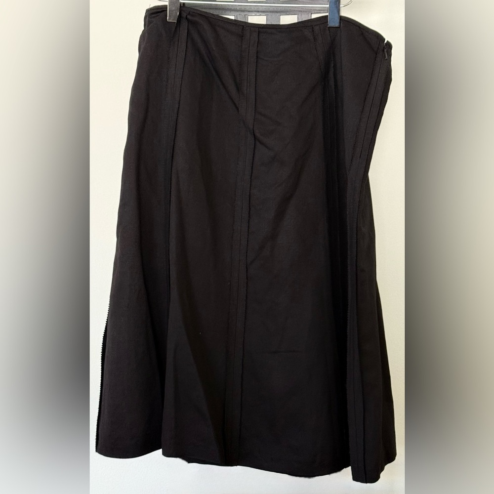 Chic Black A-Line Women's Skirt